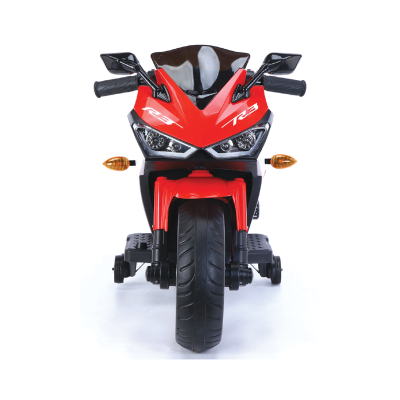 Kids Electric Ride-On Motorcycle - Red