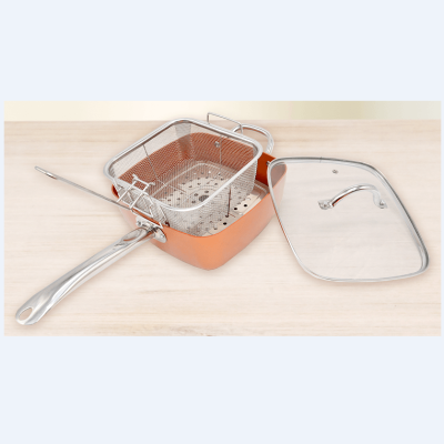 À la Cuisine - 16" Multi Function Deep Pan | Copper