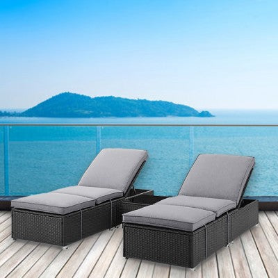 Sun Lounger Set
