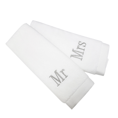 Studio 707 - Mr. & Mrs. Embroidery Towel