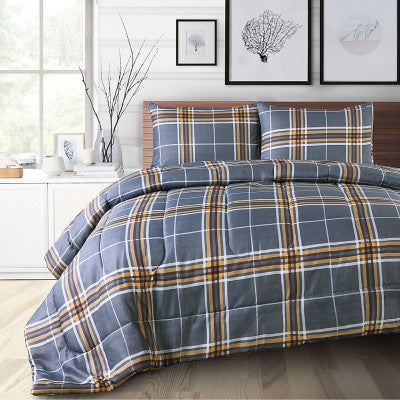 1 Piece Geometric Print Comforter - 6 Assorted Prints