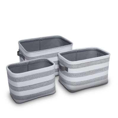 Lauren Taylor - Storage Basket - Stripes