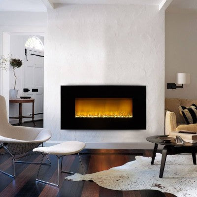 37 in Wall Mounted Electric Fireplace (in-store pickup only)