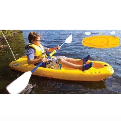 Pelican | SOLO Kids Kayak with Paddle - Yellow