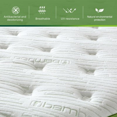 Maison Blanche | Chateau Royal - Flat Bamboo Mattress | Medium-Firm (in-store pickup only)