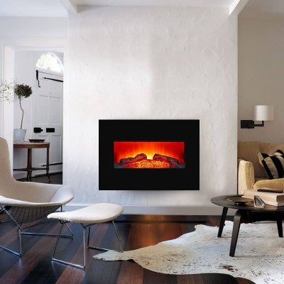 26 in Wall Mounted Electric Fireplace (in-store pickup only)