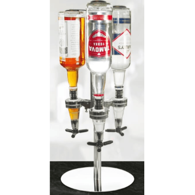 3 Bottle Liquor Dispenser