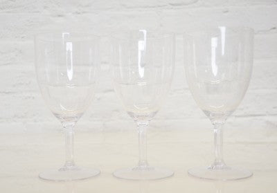 Acrylic Goblet - Set of 3